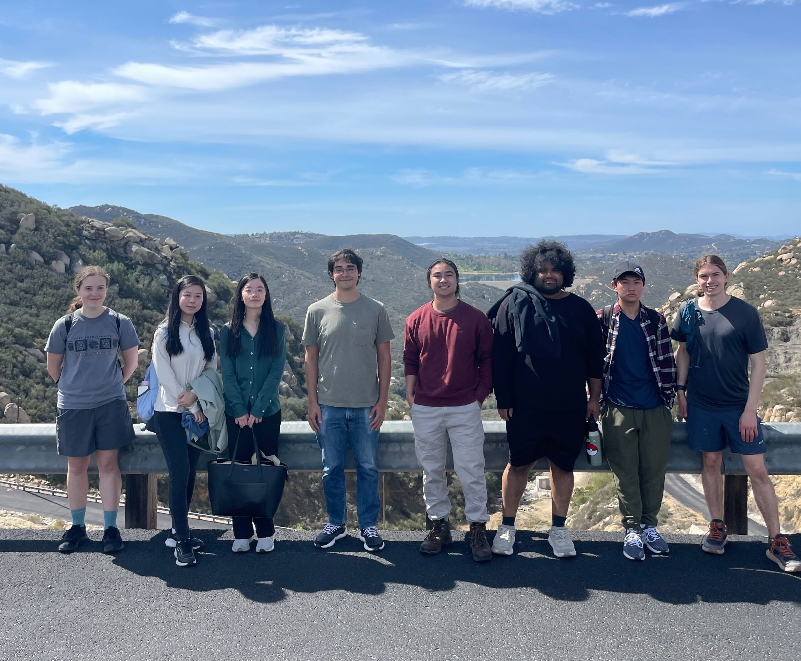 Bethel Lab hike at Lake Ramona